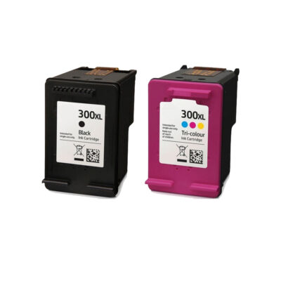 Multipack 3 συμβατών μελανιών HP 300XL (2 Black + 1 Color) (CC641EE) (CC644EE)