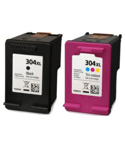 Multipack 2 συμβατών μελανιών HP 304XL (1 Black + 1 Colour) (N9K08AE) (N9K07AE)