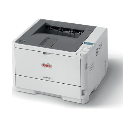 OKI B412dn Monochrome Laser Printer  (45762002)